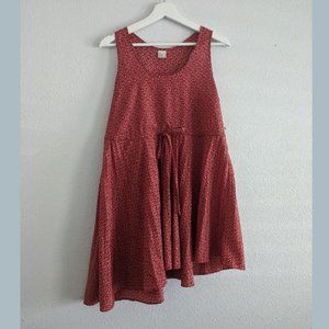 AUDREY 3+1 Asymmetrical Boho Dress Size L